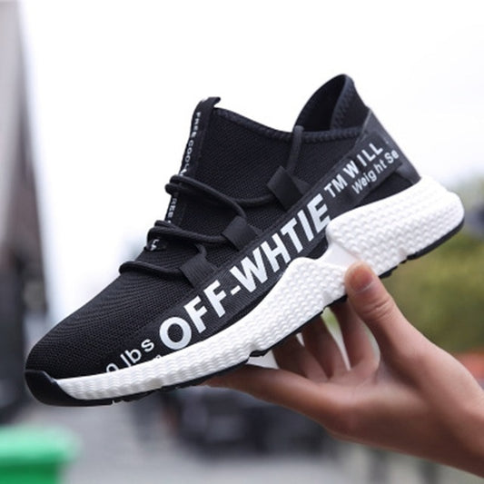 Men's Outdoor Athletic Traning Sneakers quick Lace Up