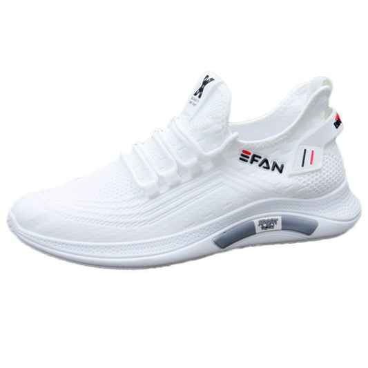 New breathable mesh shoes, lightweight soft soled sports shoes