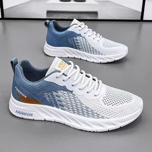 Men's leisure shoes, breathable and trendy running shoes