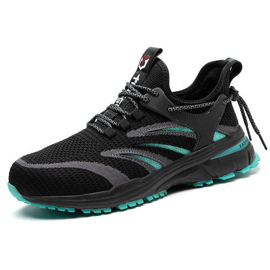 Men's Puncture-Proof Lightweight Md-Soled Casual Protective Shoes