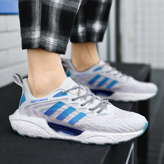 Sports Running Shoes Men's Summer Breathable  Marathon Mesh Running Shoes