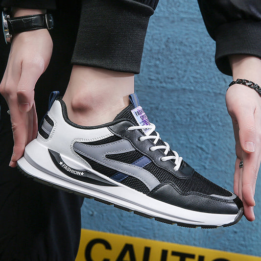 Men's Double Mesh Breathable Sports Shoes Wild Forrest Casual Shoes