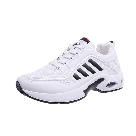 New fashionable sports casual shoes for men, leather air-cushion student running shoes