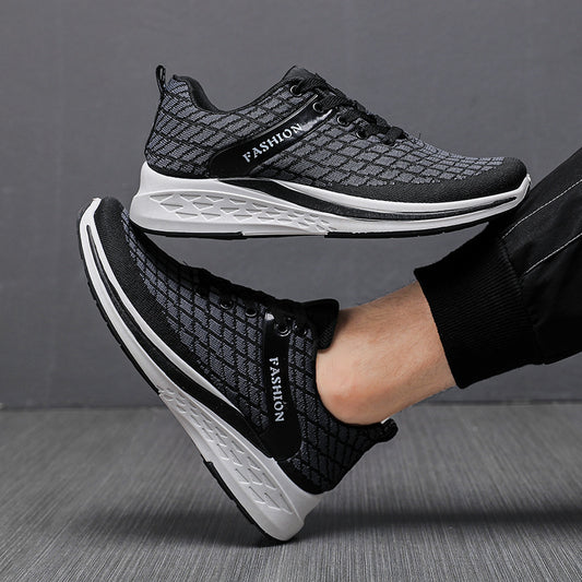 New Casual Breathable Running Shoes Fashion Sports Shoes Men's